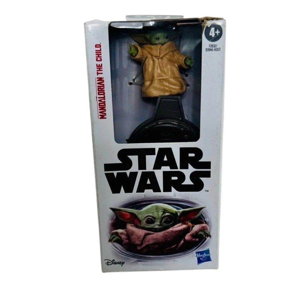 Hasbro‎ Star Wars Mandalorian Figure Baby Yota  - Green and Tan